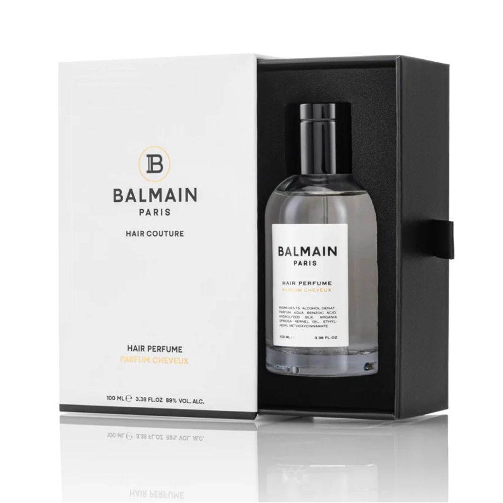 Balmain Paris Hair Couture Perfume in Black and White